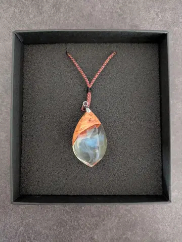 고양이 눈동자 목걸이 핸드메이드 작가님