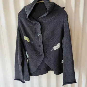 센소유니코 지우 긴팔 니트 가디건 사이즈 40