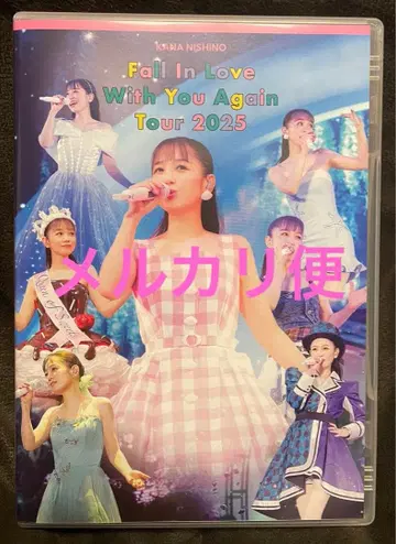 니시노 카나 2025 투어 Blu-ray 플레이패스 포함 스티커 없음