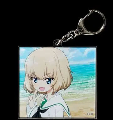 걸즈 앤 판처 아크릴 키링 머리띠