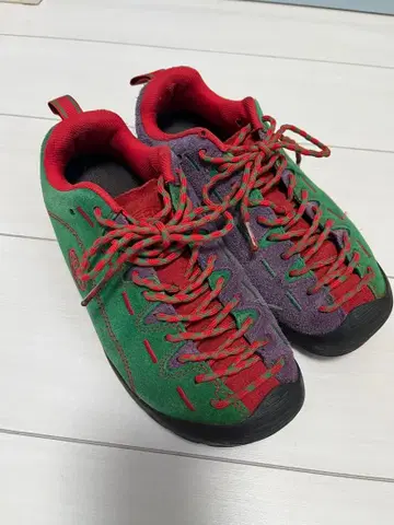 KEEN 아웃도어 신발 그린/레드/퍼플 26cm
