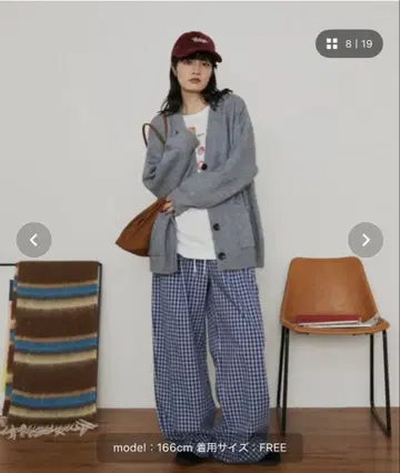 MERLOT 오버 사이즈 가디건 안티로자