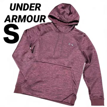 새상품급 UNDER ARMOUR UA 아머 플리스 후디 크림슨 S