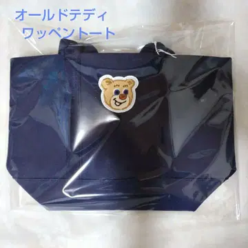 러브리 페이러 와펜 토트백 니코 네이비 새상품 미개봉