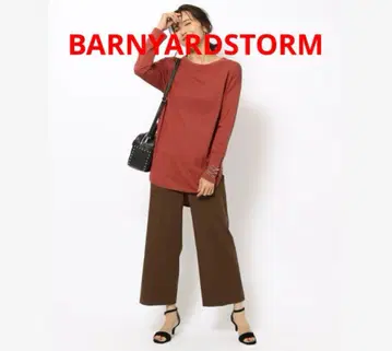 1회 착용 BARNYARDSTORM 센터 시임 와이드 585