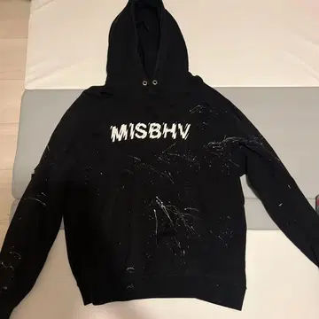 MISBHV 블랙 후드티 M 사이즈