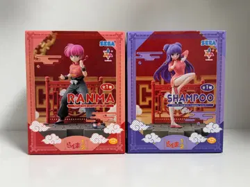 란마1/2 Luminasta 란마 & 샴푸 피규어 세트
