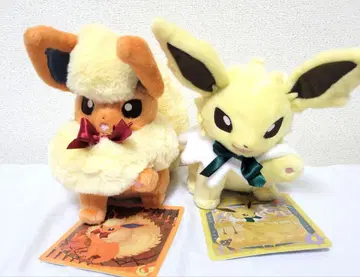 포켓몬 이브이 컬렉션 봉제 인형 부스터 썬더 세트