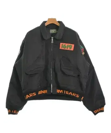 DENIM TEARS 밀리터리 블루종 남성용
