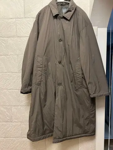 무인양품 충전솜 코트