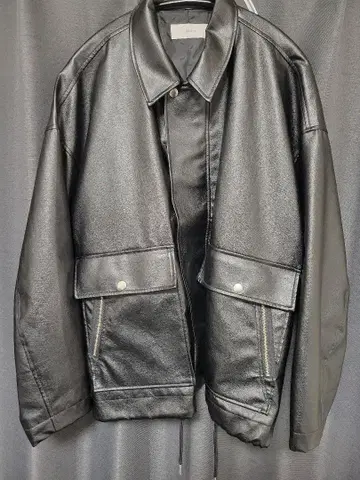 ADLER 밀리터리 플라이트 지퍼 블루종 xs 사이즈 다크 블랙