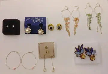 귀걸이 9개 세트 다양한 디자인