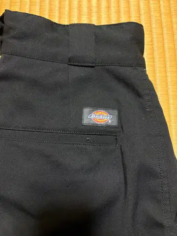 Dickies 블랙 와이드 팬츠 M 사이즈