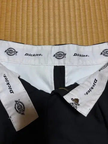 Dickies 블랙 와이드 팬츠 M 사이즈
