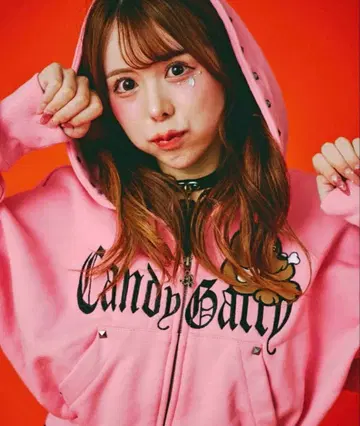 GALFY 엔젤 갸루 후드티