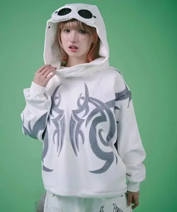 GALFY 후드티 오버 사이즈 탐험 안경부족 후드티