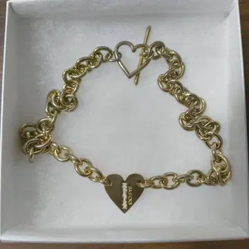 BASICKS 베이시스 하트 목걸이 골드