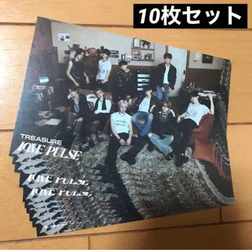 treasure love pulse 엽서 타워 레코드 미사용품 10장
