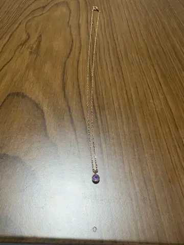 [ 새상품급 ] k10 목걸이 자수정