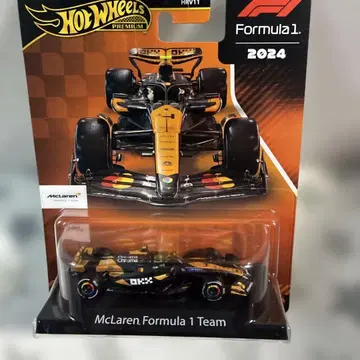 핫휠 맥라렌 포뮬러 1 팀 2024