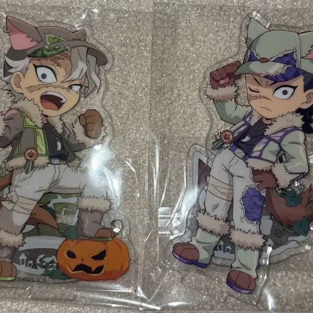 귀멸의칼날 시나즈가와 사네미 겐야 ufortable 할로윈 아크릴 스탠드