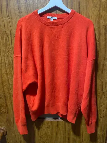 유니클로:C 스무스 코튼 크루넥 스웨터 XL