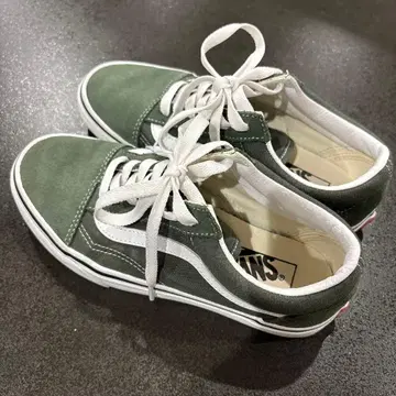 VANS 그린 스니커즈 23cm