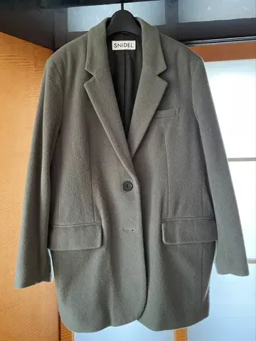 SNIDEL 모스그린 체스터 코트 F 사이즈