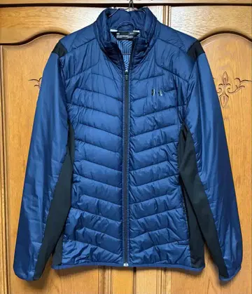 UNDER ARMOR 콜드기어 골프 자켓 네이비 x 블랙 L