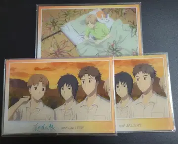 나츠메 우인장 아크릴 엽서 and gallery 카페 3장 세트