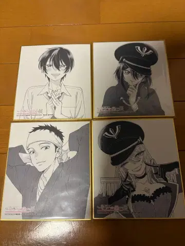 그 비스크 돌은 사랑을 한다 색지 세트 아크릴 스탠드