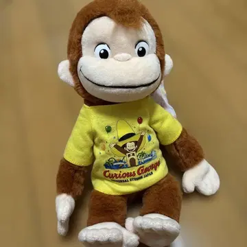 호기심 많은 조지 봉제 인형 약 30cm