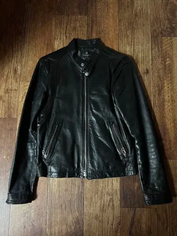 BEAUTY&YOUTH 유나이티드 애로우즈 양가죽 싱글 라이더 자켓