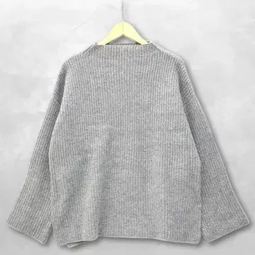 미라 오웬 울 블렌드 보틀넥 리브 니트 상의