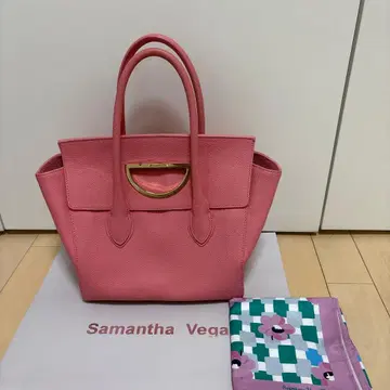 Samantha Vega 숄더백 핸드백 핑크 레어 희귀