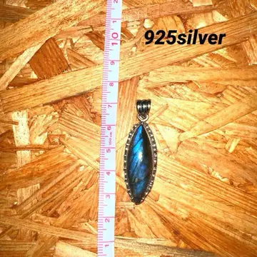 925실버 빈티지 목걸이 탑 래브라도 라이트