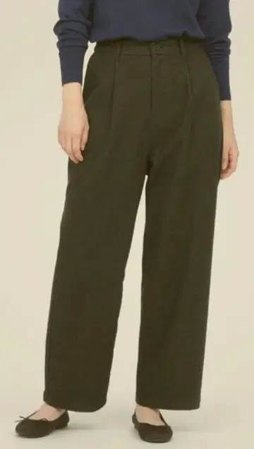 스트레치 기모 턱 팬츠 M 사이즈 다크 그레이