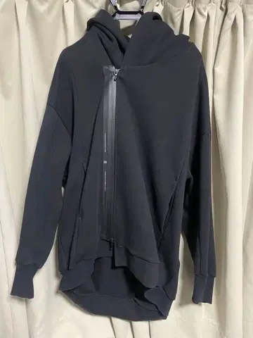 19ssNILoS 660CUM4 블랙 닐스 풀 집업 후드티 사이즈 2