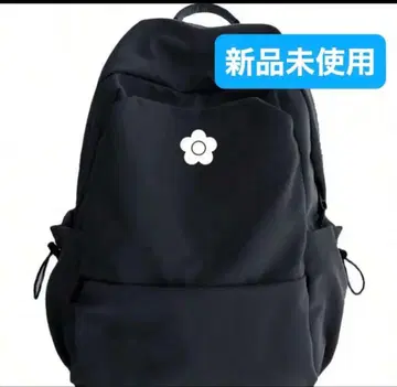 디지 패턴 블랙 백팩 미사용 새상품