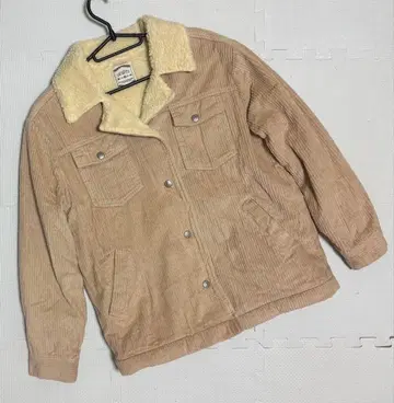 DENIFITS 코듀로이 자켓 보아 안감 여성용 M