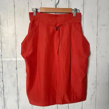 개럴개런트 디자인 스커트 허리 리본 포함 벌룬 스커트