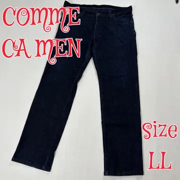 COMME CA MEN 꼼사맨 데님 스트레치 팬츠 다크 네이비 LL