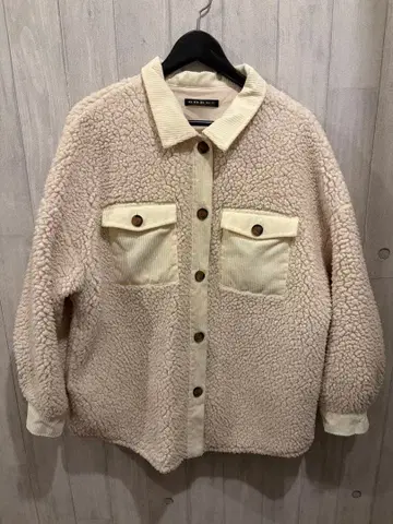 GORGE 플리스 자켓 크림색 L~LL 상당