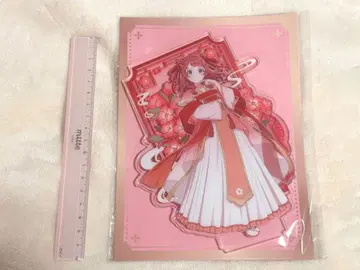 중국 상하이 한정판 학원 아이돌 마스터 하나미 사키 아크릴 스탠드