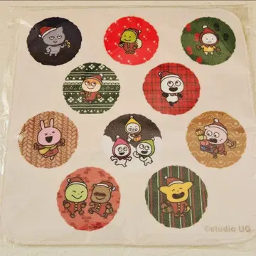 본점 한정판 니시무라 유우지 구매부 크리스마스 타월