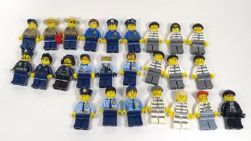 레고 미니 피규어 시티 25개 경찰 폴리스 도둑 범죄자 정품 부품