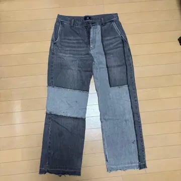 HARE 패치워크 데님 팬츠 M 사이즈