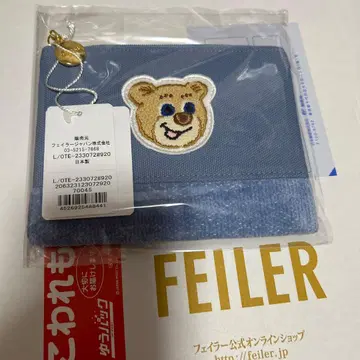 FEILER LOVERARY 곰 자수 파우치