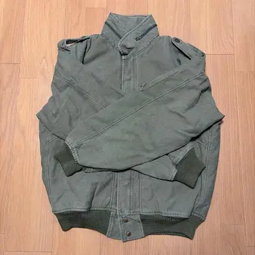 US-JOAN 밀리터리 자켓 올리브 그린 y2k