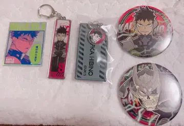 괴수 8호전 캔뱃지 스티커 엠블럼 택 키링 히비노 카프카